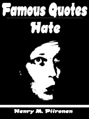 cover image of Famous Quotes on Hate